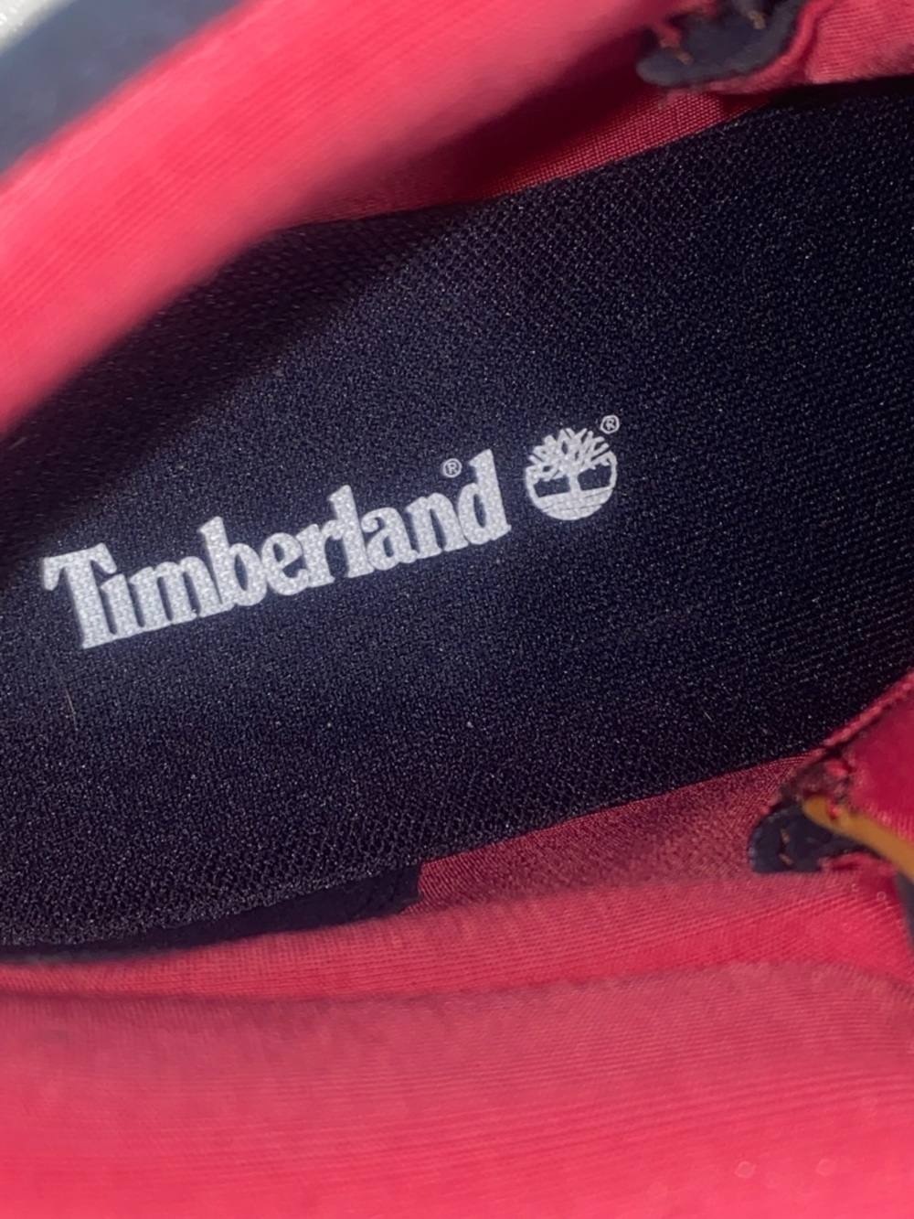 Timberland Chestnut and Navy Lace-Up Hiking Boots - Picture 5 of 7